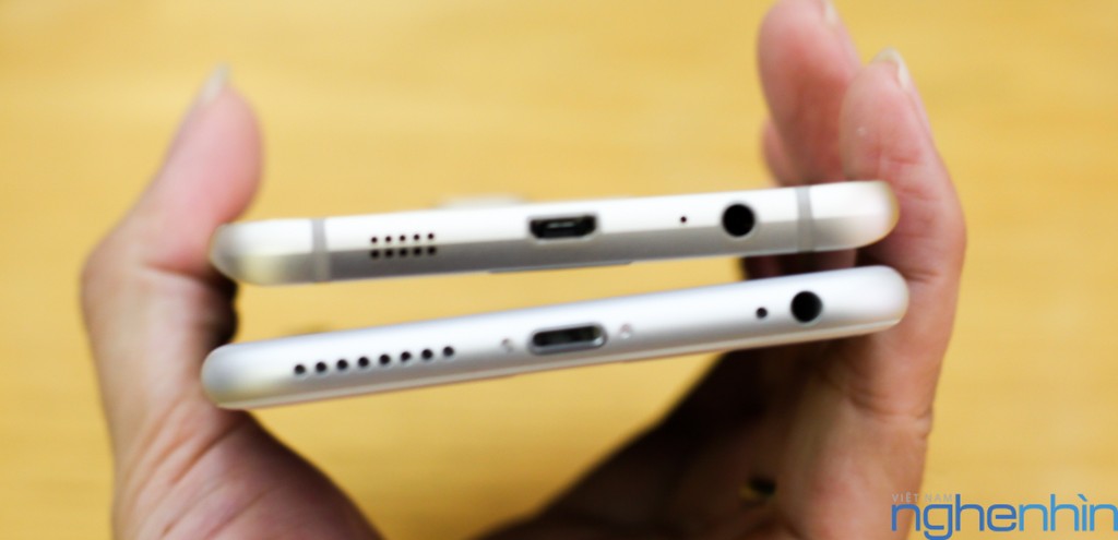 Galaxy S6 edge+ khoe “eo thon” bên iPhone 6 Plus ảnh 5
