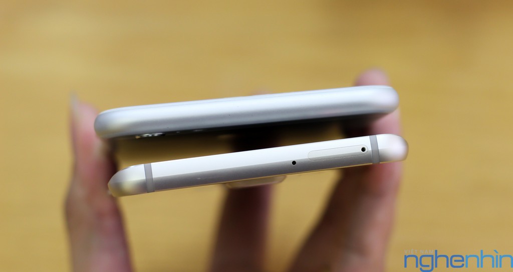 Galaxy S6 edge+ khoe “eo thon” bên iPhone 6 Plus ảnh 2