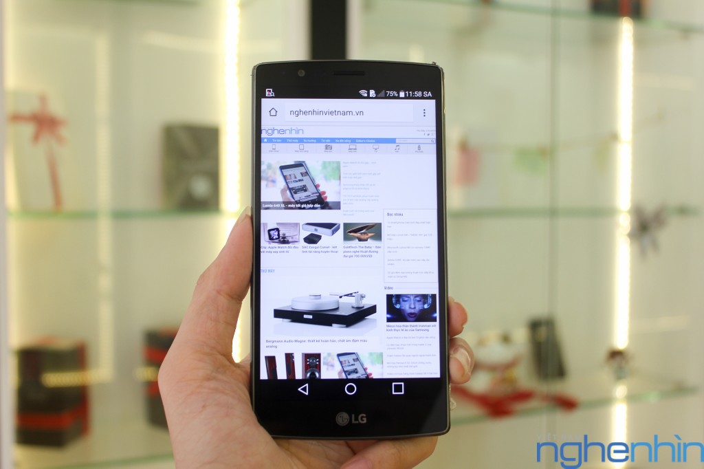 Mở hộp LG G4 vỏ nhựa giá 17 triệu ở Việt Nam ảnh 15