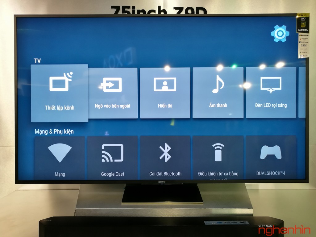 Cận cảnh TV Bravia 4K HDR Z9D tại Sony Show 2016 ảnh 15