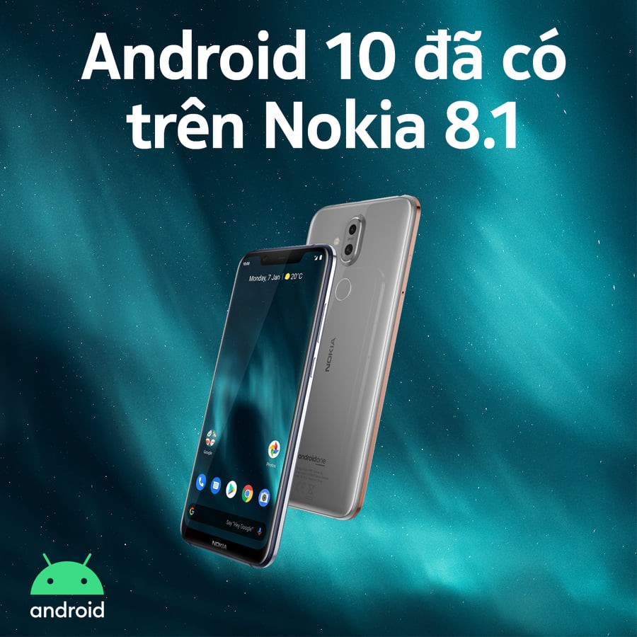 Nokia 8.1 là smartphone Nokia đầu tiên cập nhật Android 10 ảnh 1