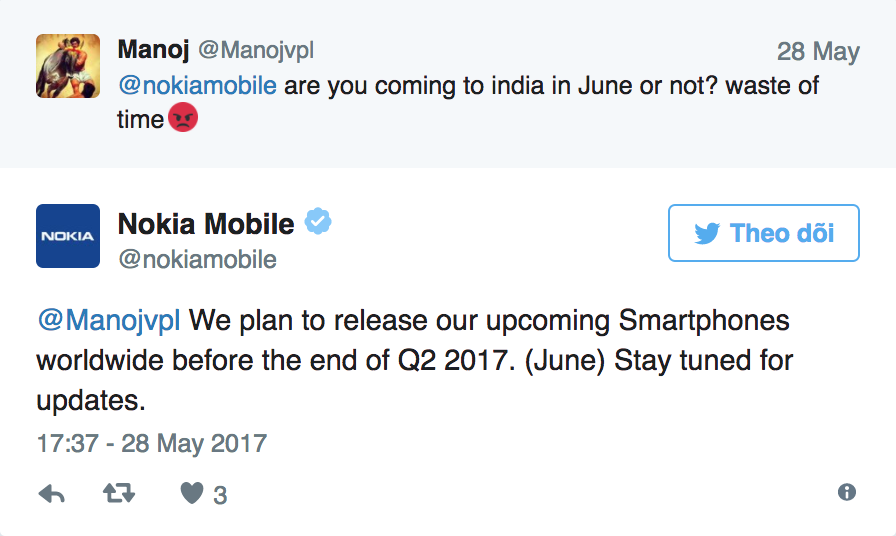 Nokia sẽ bán smartphone trên toàn cầu từ tháng 6/2017 ảnh 1
