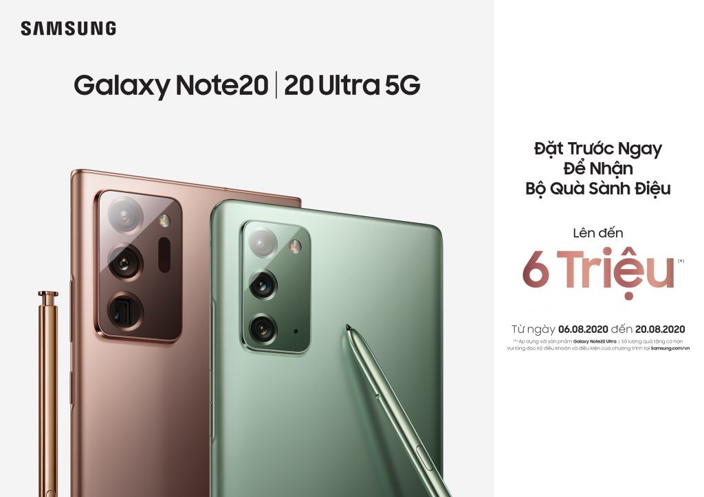 Galaxy Note20 series ra mắt tại Việt Nam: giá từ 24 triệu, quà 6 triệu, bán từ 21/8 ảnh 3