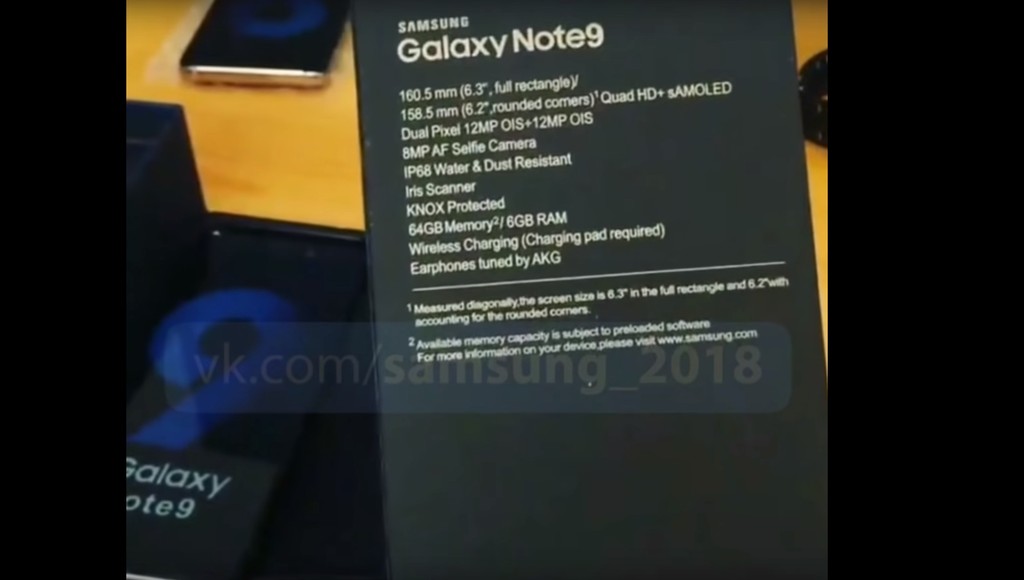 Video mở hộp Galaxy Note 9 bất ngờ xuất hiện trên mạng ảnh 1