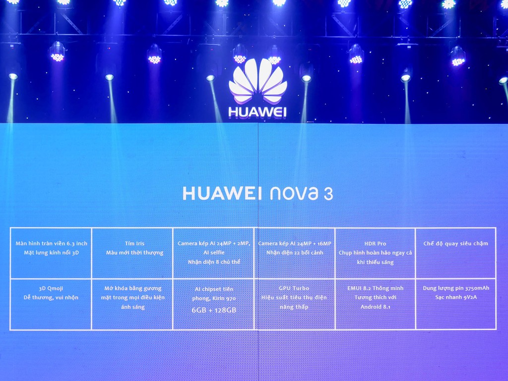 Huawei Nova 3i với 4 camera AI ra mắt thị trường Việt giá 7 triệu đồng ảnh 3