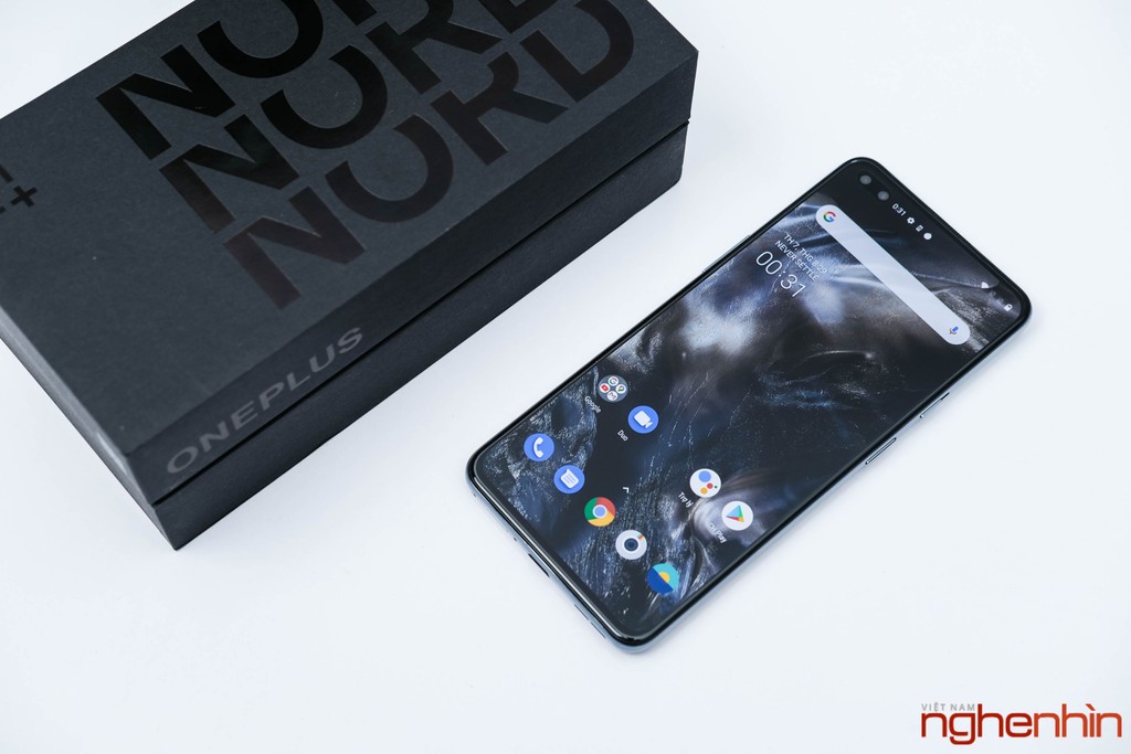 Khui hộp OnePlus Nord 5G, máy cận cao cấp đầu tiên có 5G cấu hình tốt ảnh 5