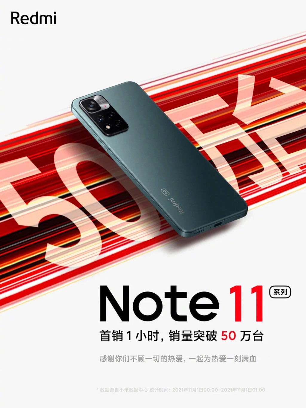 Redmi Note 11 đã bay 500.000 chiếc chỉ trong 1 giờ mở bán ảnh 2