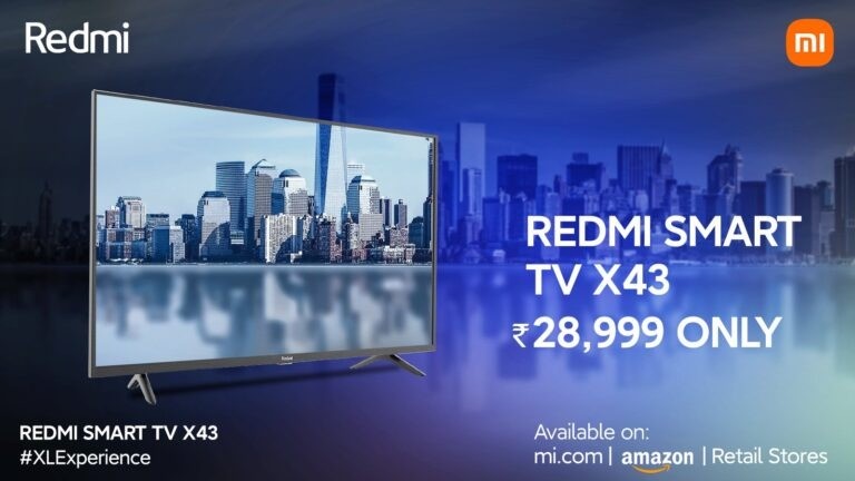 Redmi Smart TV X43 ra mắt: 4K HDR, loa stereo 30W, giá từ 387 USD ảnh 1