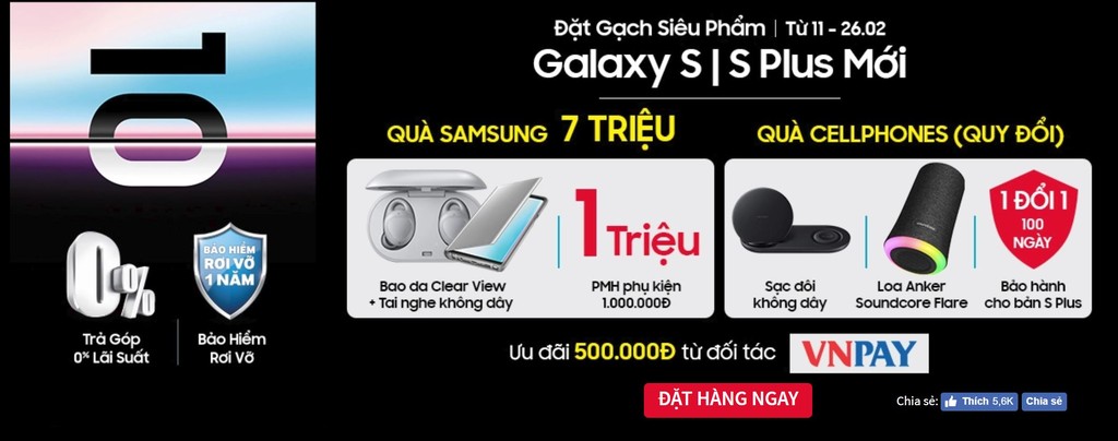 Nhà bán lẻ Việt cho đặt trước Galaxy S10, giá dự kiến từ 23 triệu, quà hơn 7 triệu ảnh 3