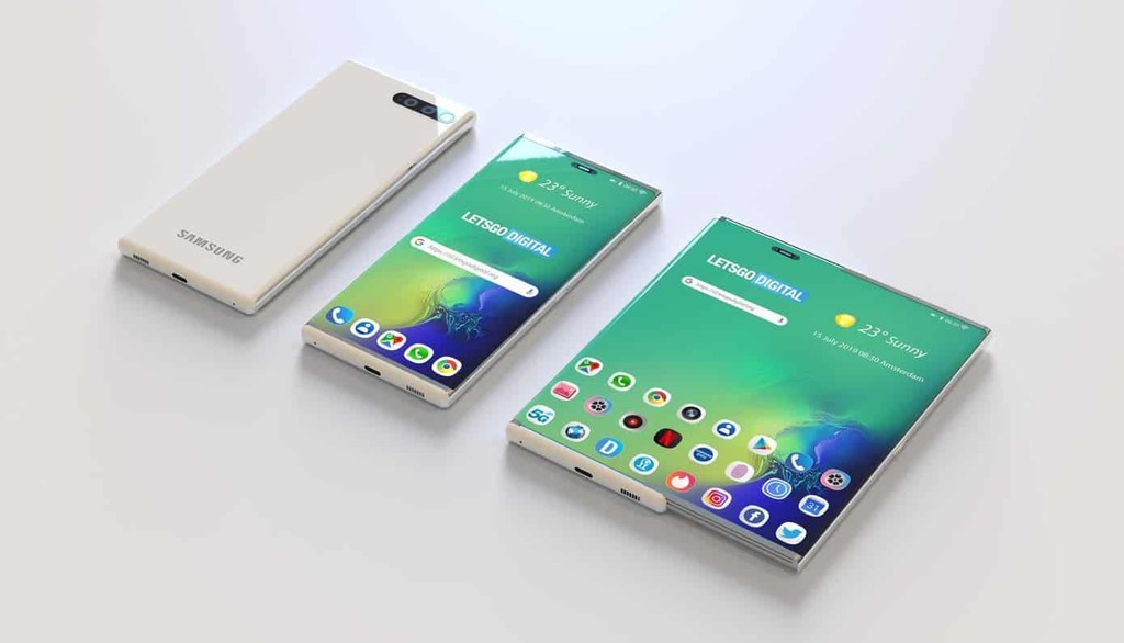 Samsung xác nhận đang phát triển smartphone có thể cuộn và trượt ảnh 1