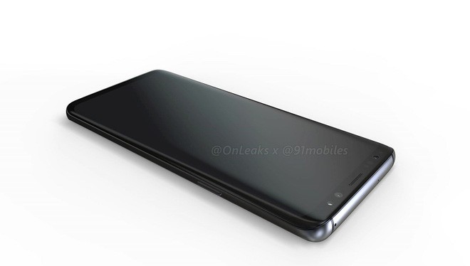 Galaxy S9 lộ ảnh render rõ từng góc cạnh, không camera kép ảnh 3
