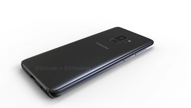 Galaxy S9 lộ ảnh render rõ từng góc cạnh, không camera kép ảnh 1