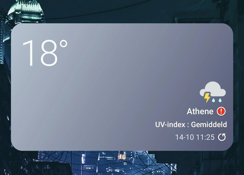 Samsung cập nhật widget thời tiết mới đầy màu sắc trên One UI 4.0 ảnh 5