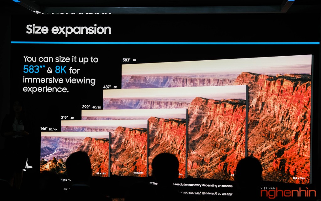 Samsung ra mắt màn hình The Wall 146 INCH giá từ 9 tỷ ảnh 3