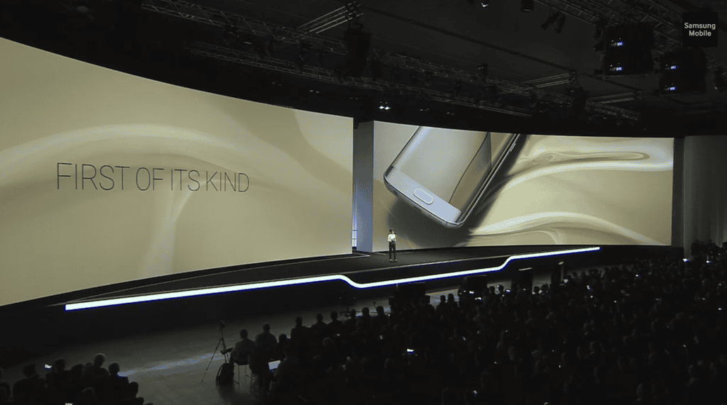Samsung tung ra Galaxy S6 Edge màn hình vát cong 2 cạnh đầu tiên trên thế giới ảnh 2
