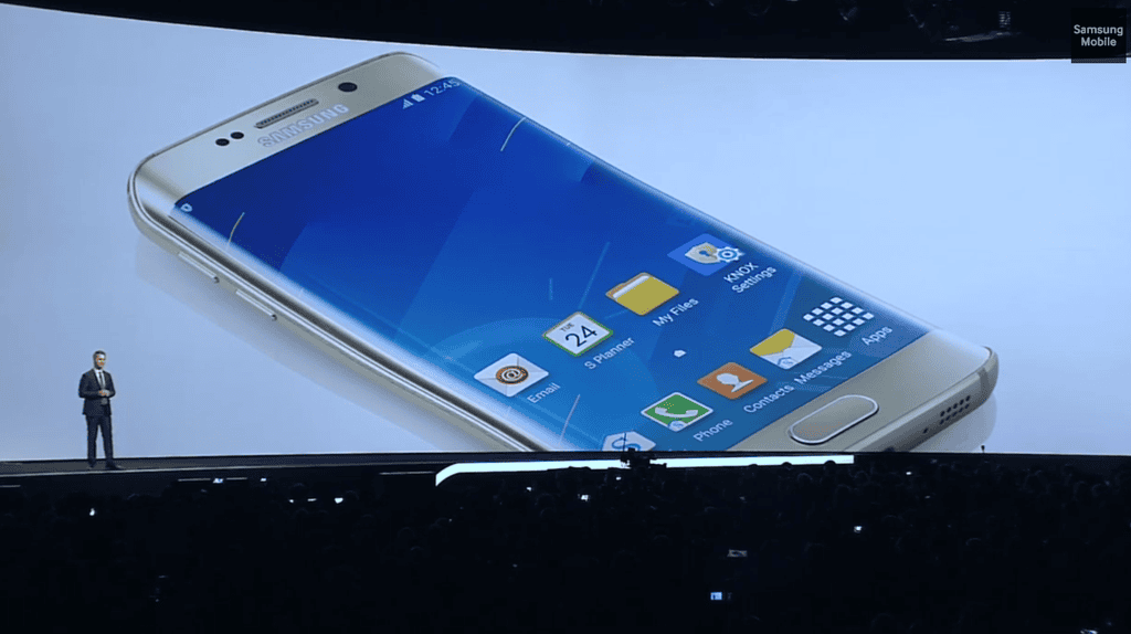 Samsung tung ra Galaxy S6 Edge màn hình vát cong 2 cạnh đầu tiên trên thế giới ảnh 1
