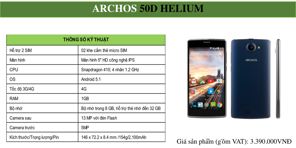 Ngọc Trinh giới thiệu smartphone Archos giá bèo ảnh 4