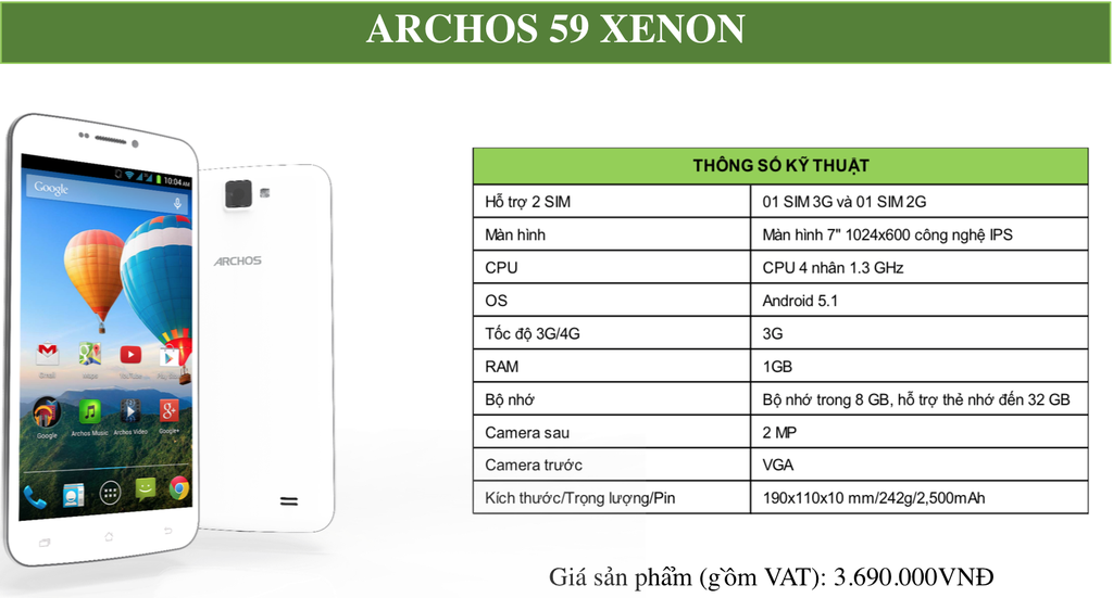 Ngọc Trinh giới thiệu smartphone Archos giá bèo ảnh 7