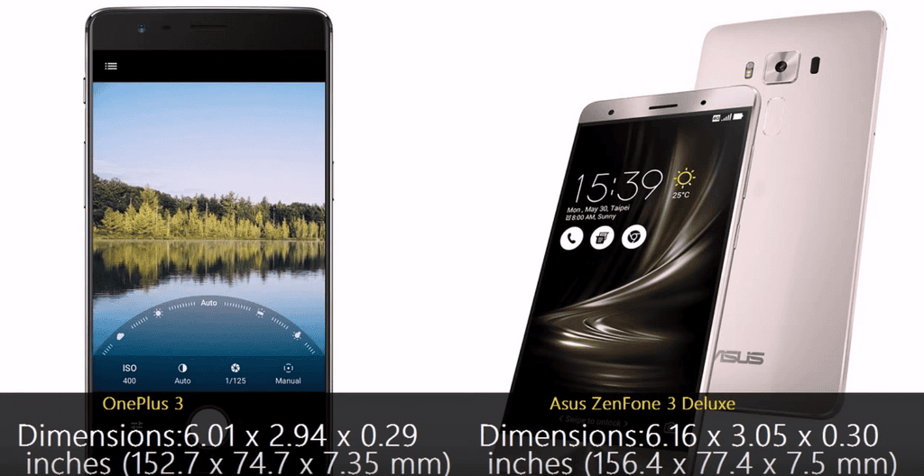 So cặp đôi smartphone 'quái vật': ZenFone 3 Deluxe và OnePlus 3 ảnh 2