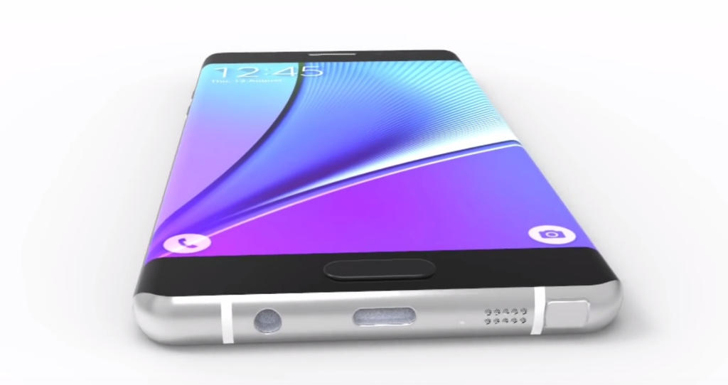 Galaxy Note 7 lung linh qua bản dựng 3D ảnh 1