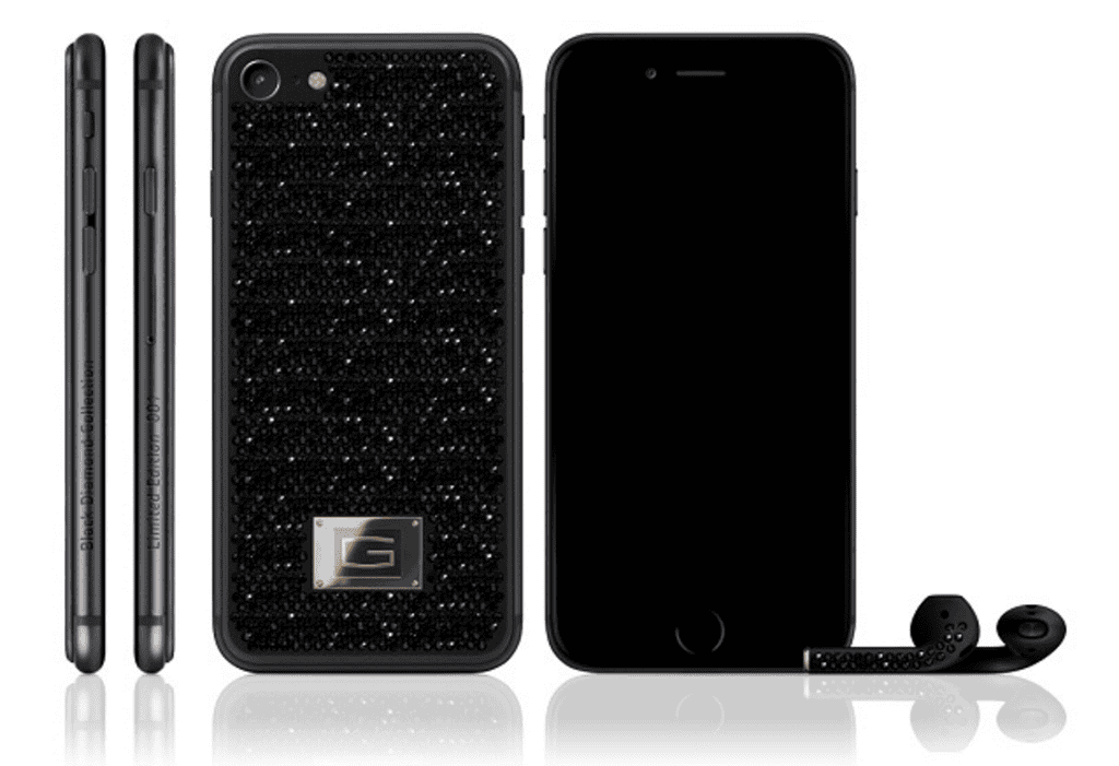 Xuất hiện iPhone 7 đính kim cương đen giá nửa triệu đô ảnh 1