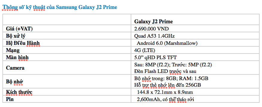 Samsung tung ra bộ ba Galaxy J Prime mới giá từ 2,7 triệu ảnh 2