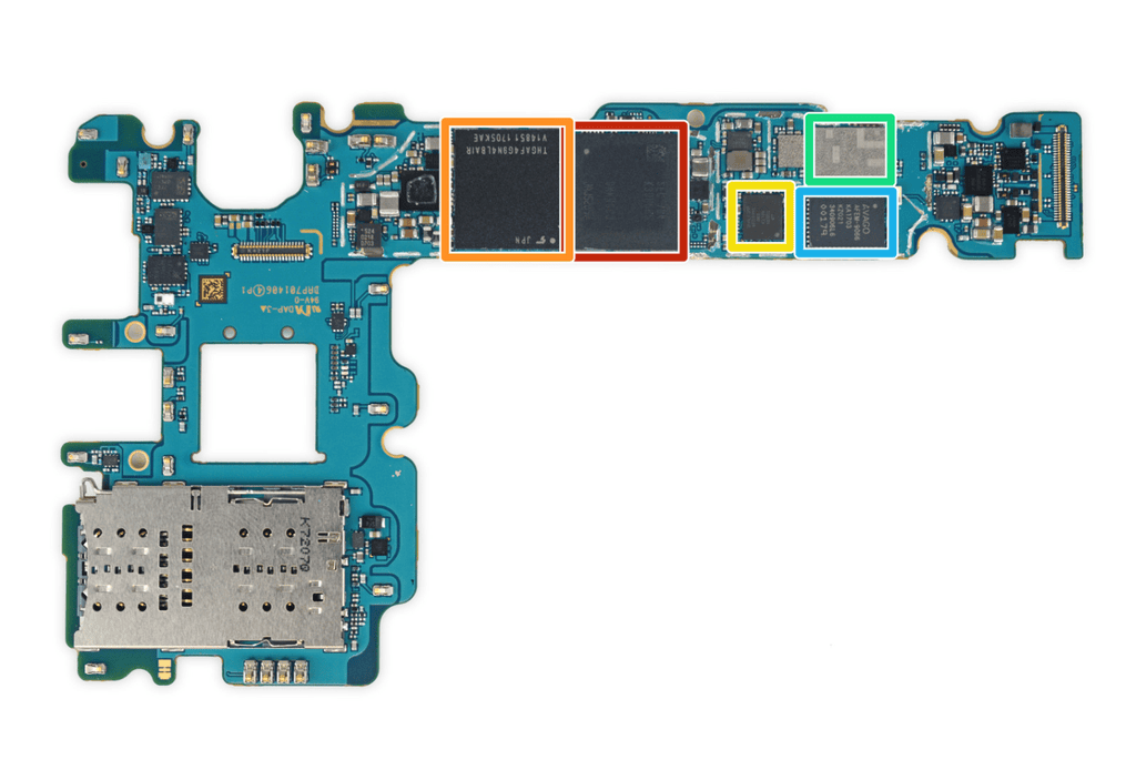 Mổ bụng Galaxy S8 và S8+: khả năng sửa chữa 4/10 ảnh 16