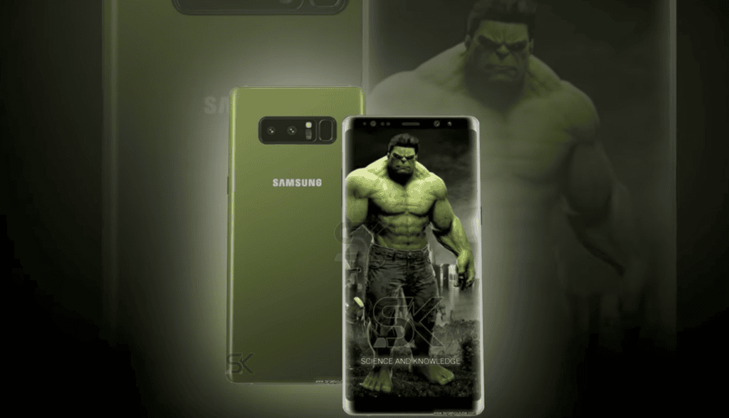 Chiêm ngưỡng Galaxy Note 8 phiên bản đặc biệt Hulk Edition ảnh 1