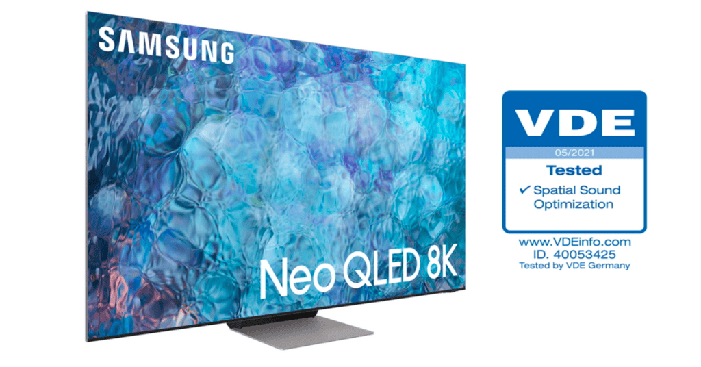 TV Samsung Neo QLED đạt chứng nhận ‘Spatial Sound Optimization’ từ VDE ảnh 2