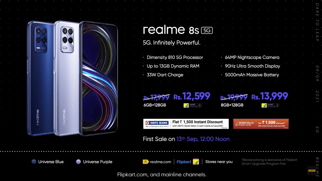 realme 8s 5G và 8i ra mắt: màn hình 120Hz, pin 5.000mAh, giá từ 190 USD ảnh 5