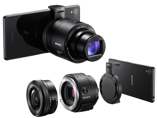 Sony ra mắt 2 máy ảnh không màn hình ILCE-QX1 và DSC-QX30