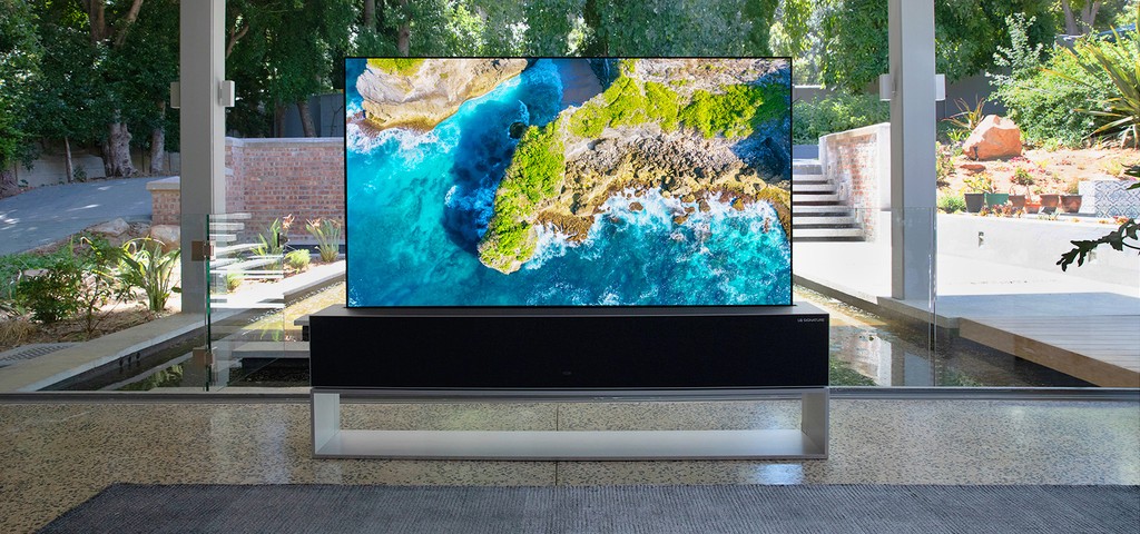 TV OLED R màn hình cuộn của LG có giá 100.000 USD tại Mỹ ảnh 1