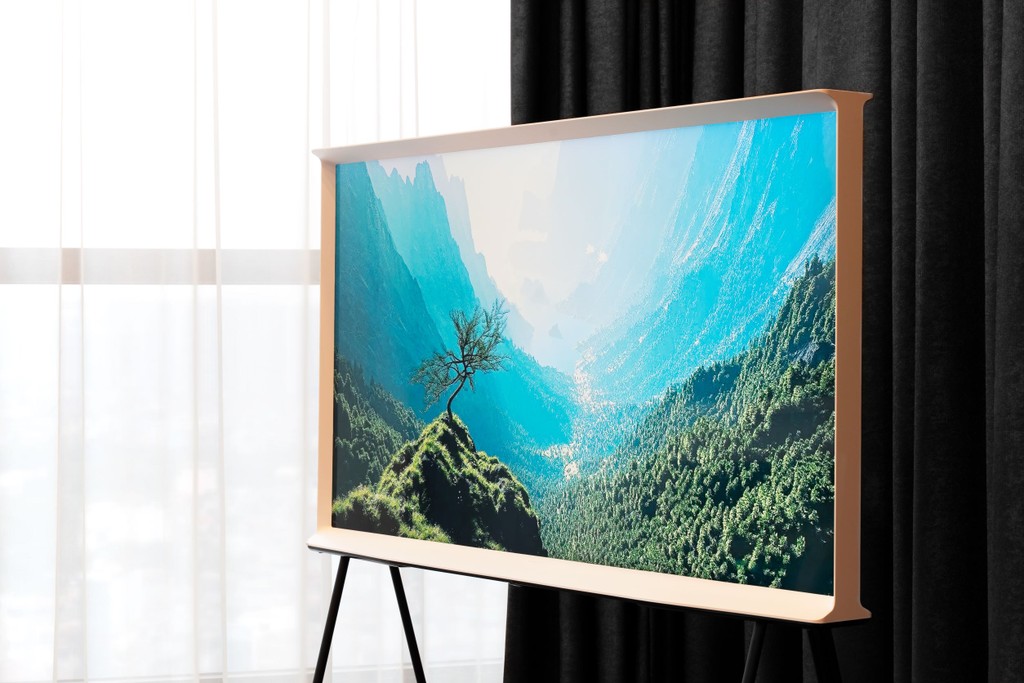 Samsung ra mắt The Serif 65 inch: Kiệt tác thiết kế sáng tạo với màn hình lớn hơn ảnh 1