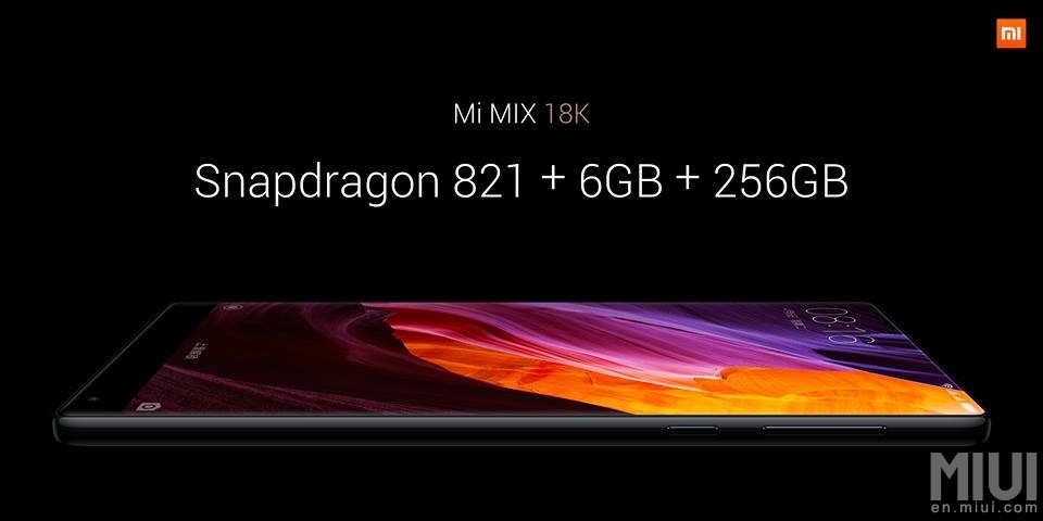 Xiaomi tung ra Mi MIX màn hình 6.4 inch tràn 3 cạnh ảnh 9
