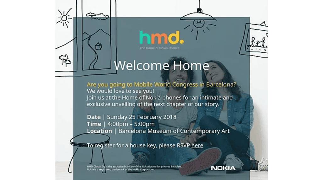 HMD gửi thư mời tại MWC 2018: Nokia 1, Nokia 7 và Nokia 9 ra mắt? ảnh 1