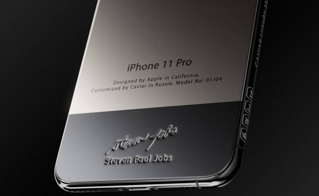 iPhone 11 Pro giá 6.000 USD: vỏ titan, đính vải áo len và chữ ký của Steve Jobs ảnh 2