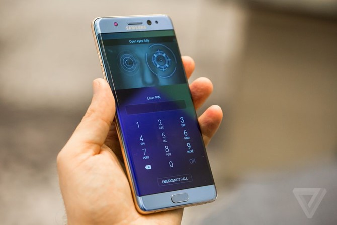 Samsung cập nhật giới hạn mức sạc pin cho Note 7 ảnh 1