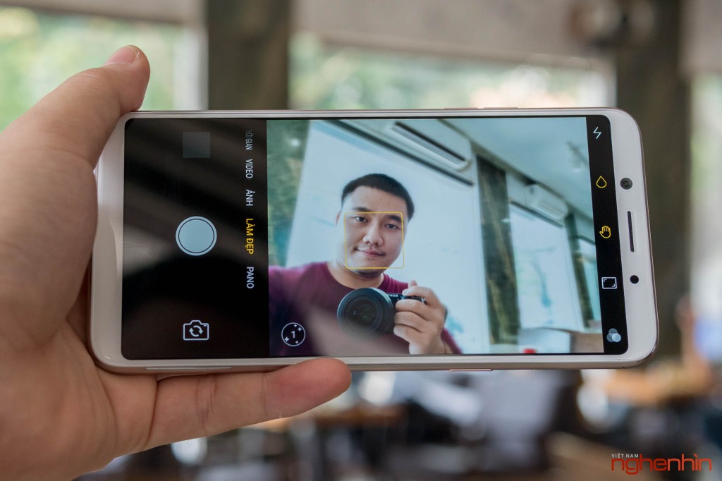 Trên tay Oppo F5 đầu tiên Việt Nam: camera selfie AI 20MP ấn tượng ảnh 21