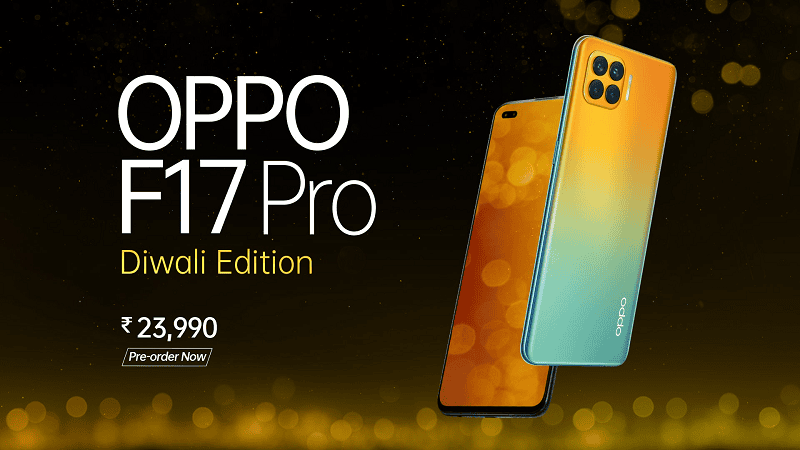 OPPO F17 Pro Diwali Edition ra mắt: màu sắc lạ mắt, giá 327 USD ảnh 1