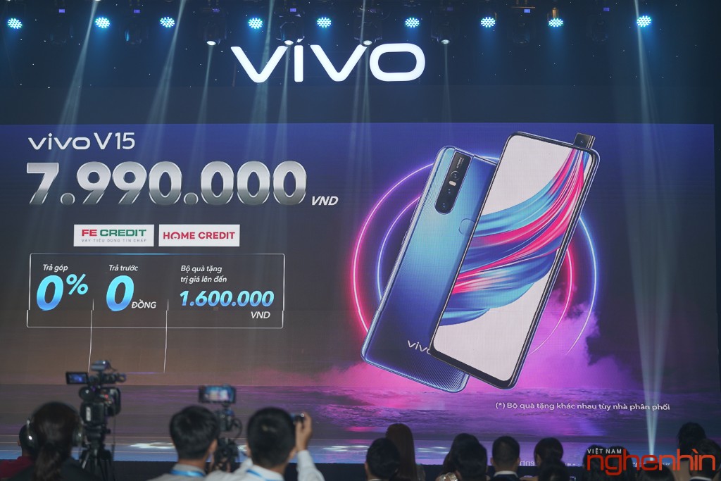 Ra mắt Vivo V15 màn hình siêu tràn viền nhờ camera tàng hình ảnh 5