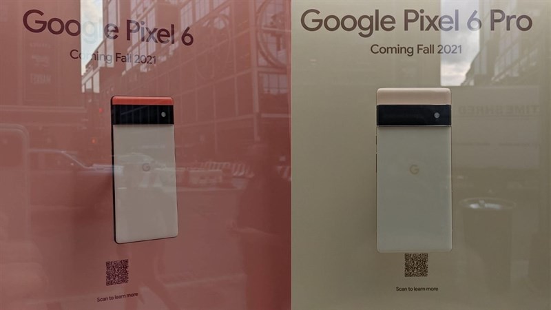 Google đã trưng bày luôn Pixel 6 và 6 Pro tại New York ảnh 1