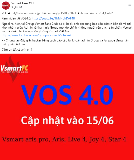 Vsmart sẽ cập nhật VOS 4.0 vào giữa tháng 6 ảnh 2