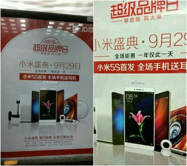Xiaomi Mi 5s và 5s Plus lộ ảnh thật xấu hơn Mi 5 ảnh 5