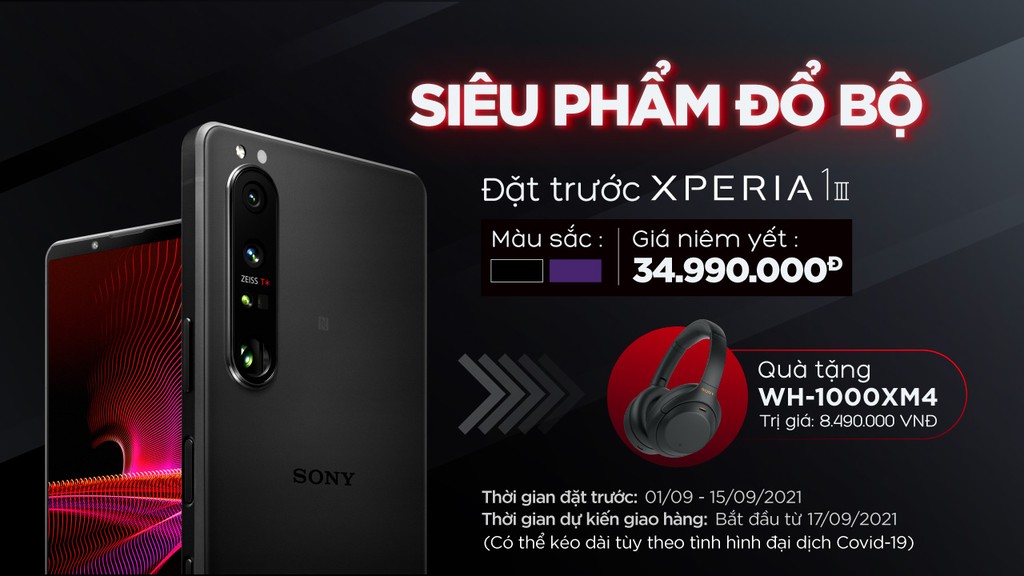 Sony lên kệ Xperia 1III tại Việt Nam giá 35 triệu đồng  ảnh 1