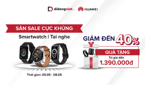 Di Động Việt cùng Huawei ưu đãi khủng mua 1 được 2 kèm giảm giá đến 40% ảnh 1