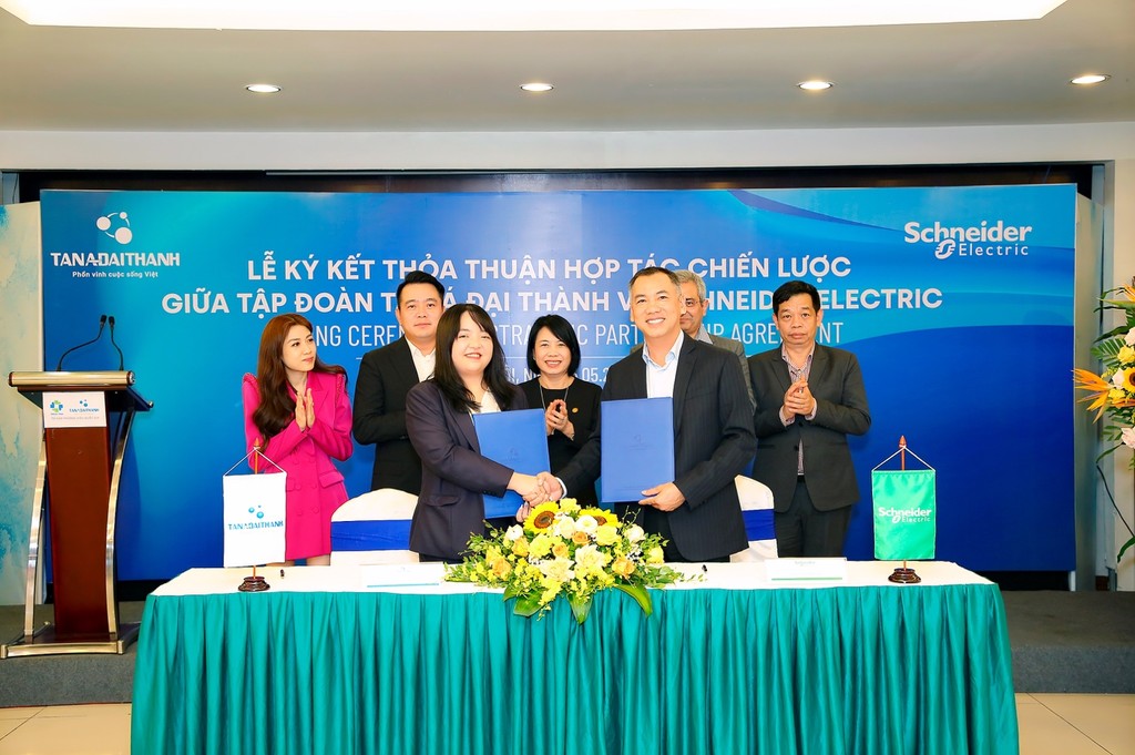 Schneider Electric Việt Nam và Tập đoàn Tân Á Đại Thành hợp tác xây dựng giải pháp cho khu đô thị thông minh. ảnh 1
