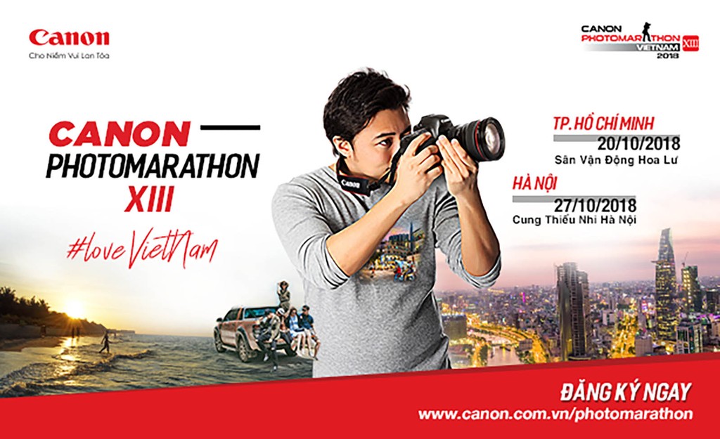 Canon Photomarathon 2018: “sống với điều mình yêu” ảnh 1