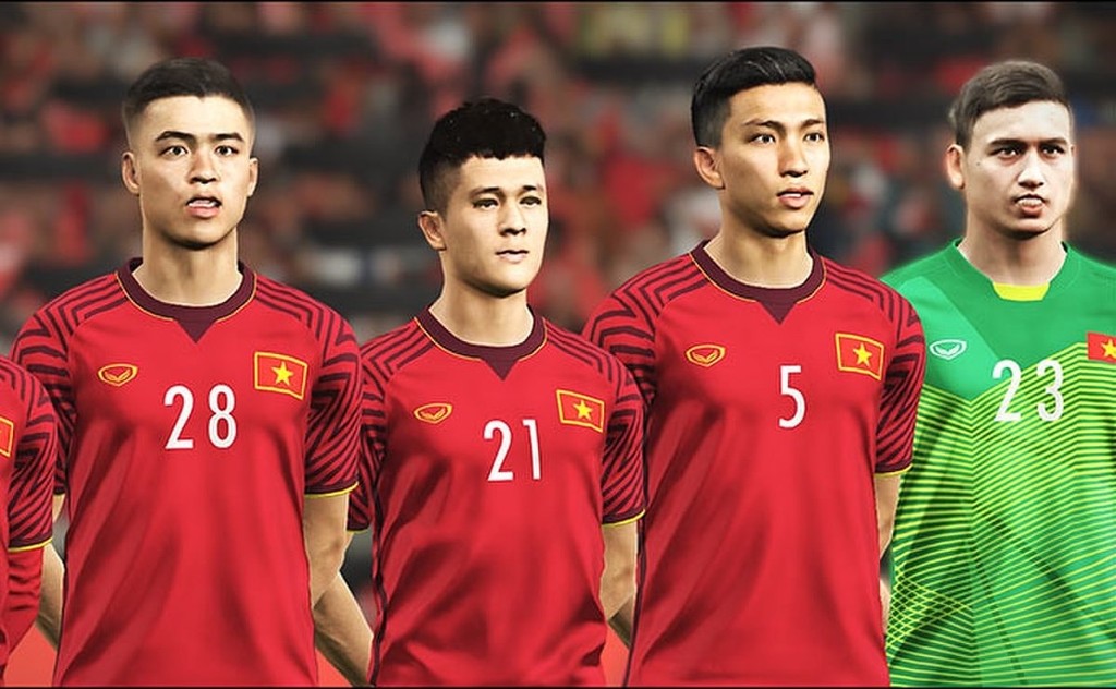 Dàn tuyển thủ Việt Nam xuất hiện trong eFootball 2022 với vẻ ngoài xấu ảnh 2
