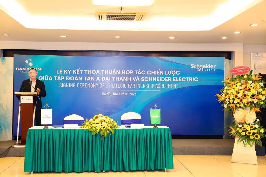Schneider Electric Việt Nam và Tập đoàn Tân Á Đại Thành hợp tác xây dựng giải pháp cho khu đô thị thông minh. ảnh 2
