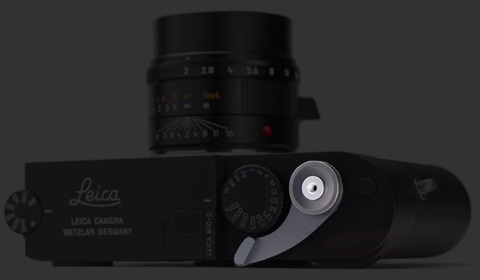 Lộ ảnh máy Leica M10-D với cần gạt film, mặc dù là máy ảnh số ảnh 2
